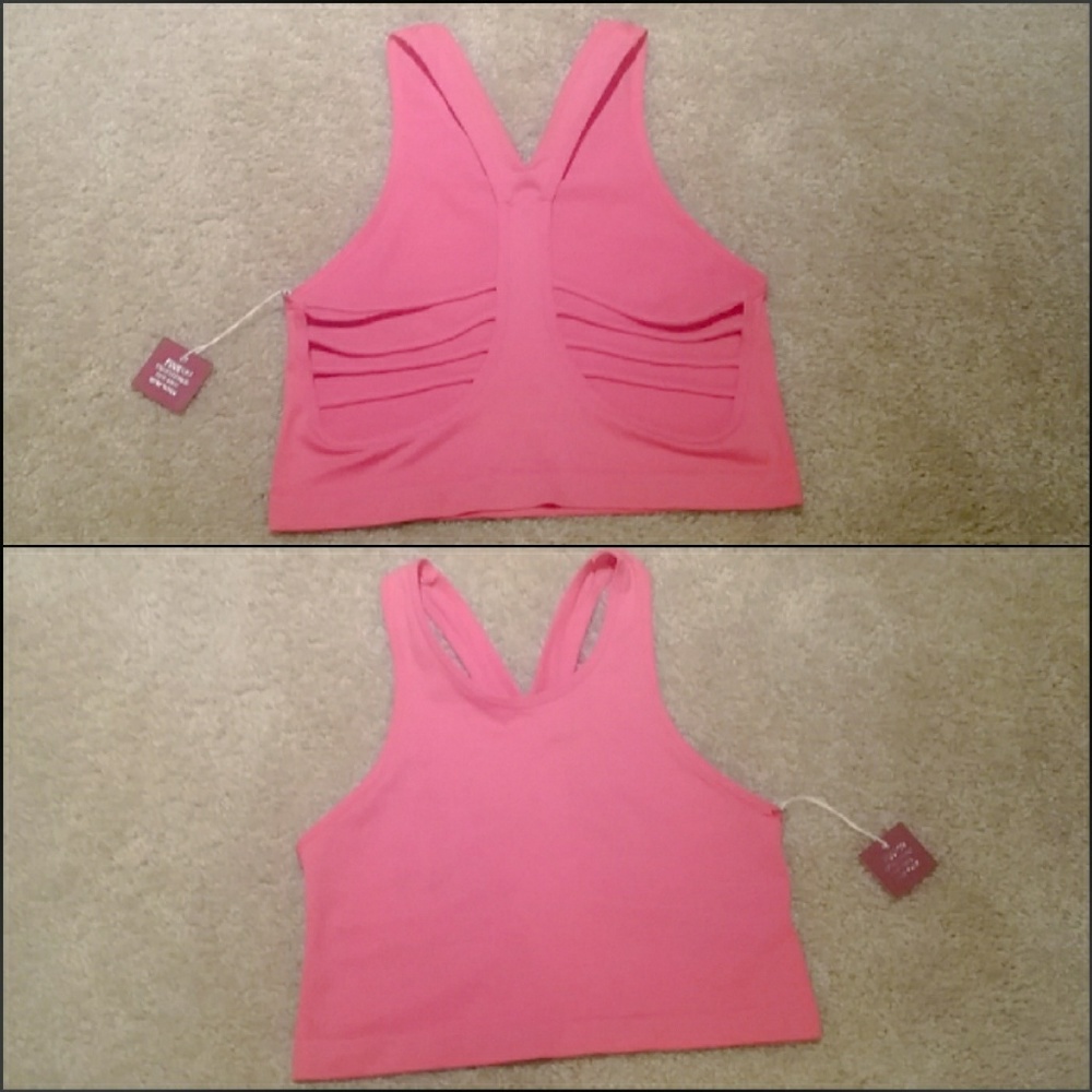 BNWT Caged Back Crop